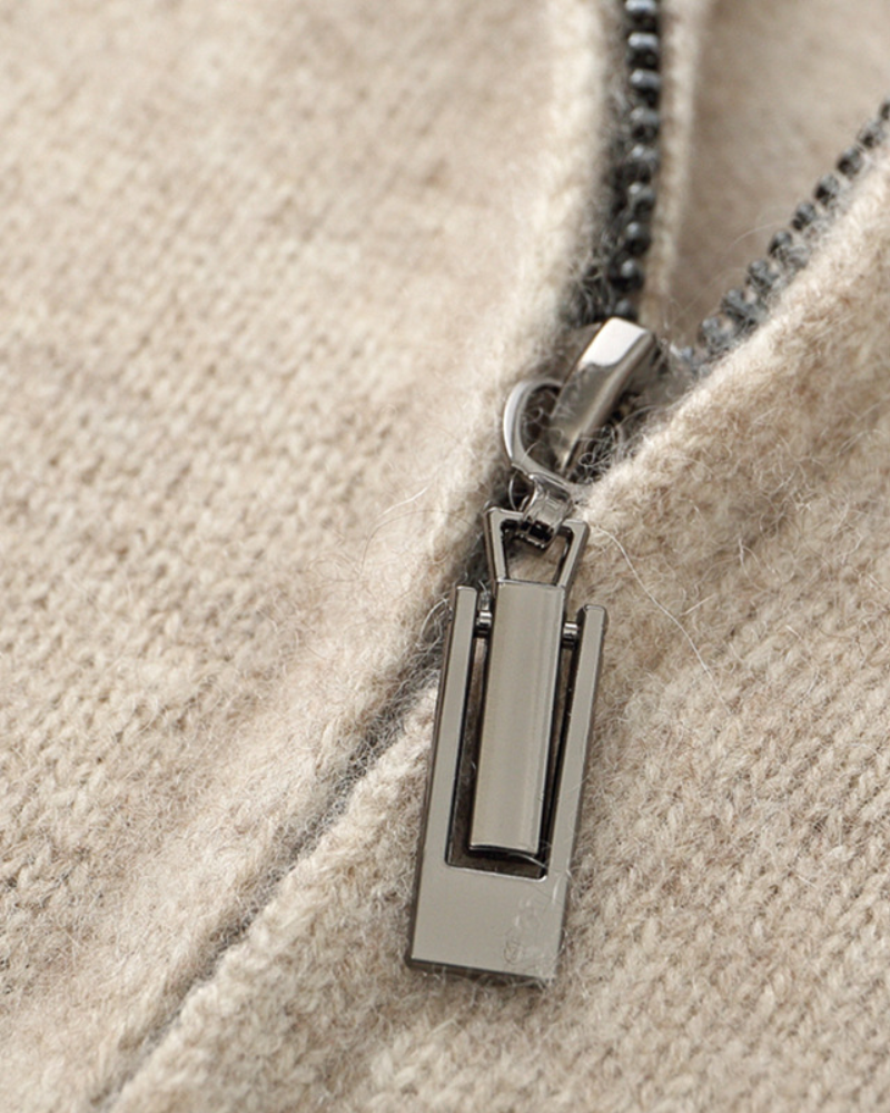 OLD MONEY MERINO WOOL ZIP SET