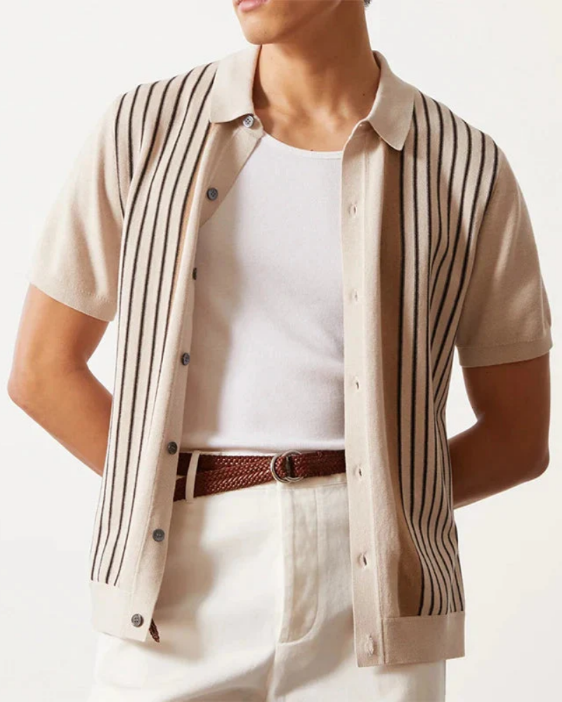 OLD MONEY MONACO STRICK POLO