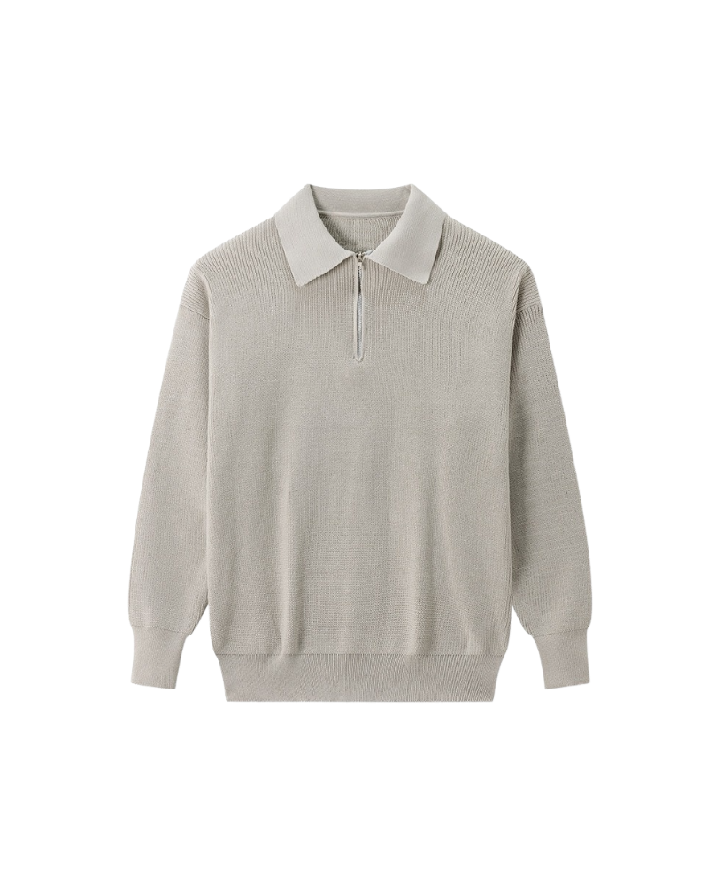 OLD MONEY QUARTER-ZIP SWEATER