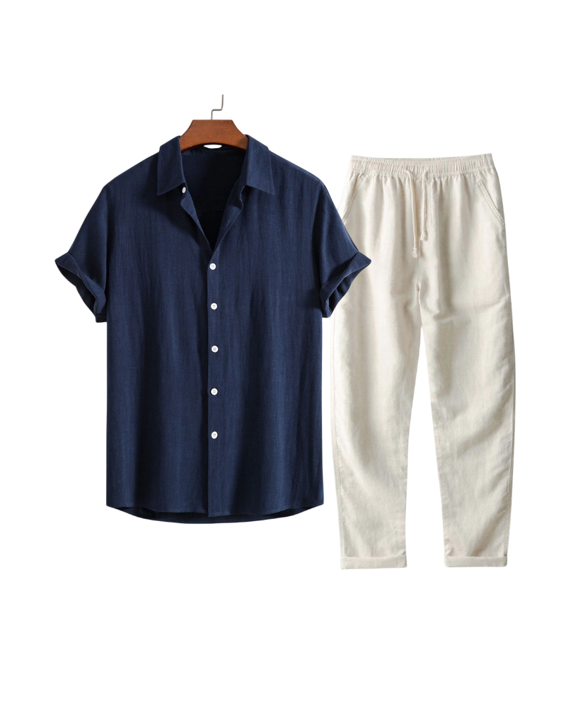 OLD MONEY SUMMER SET - NAVY