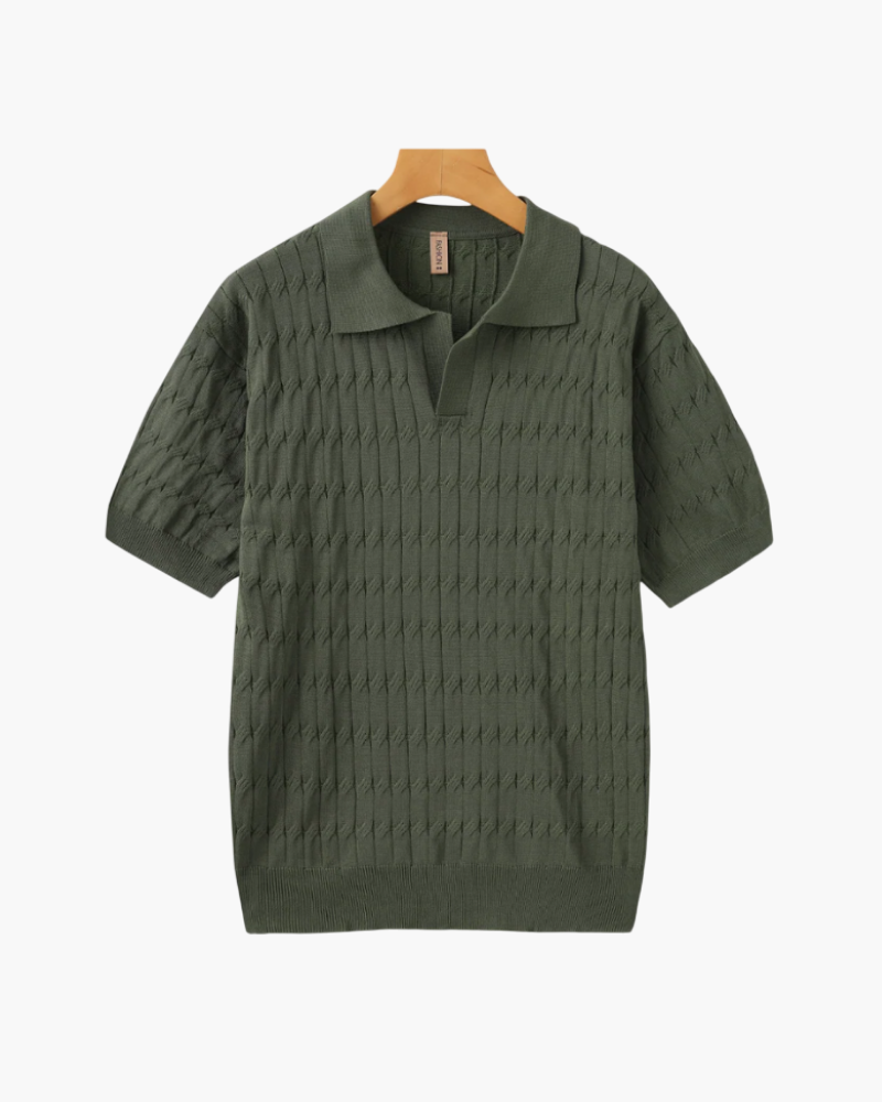 OLD MONEY TEXTURED POLO