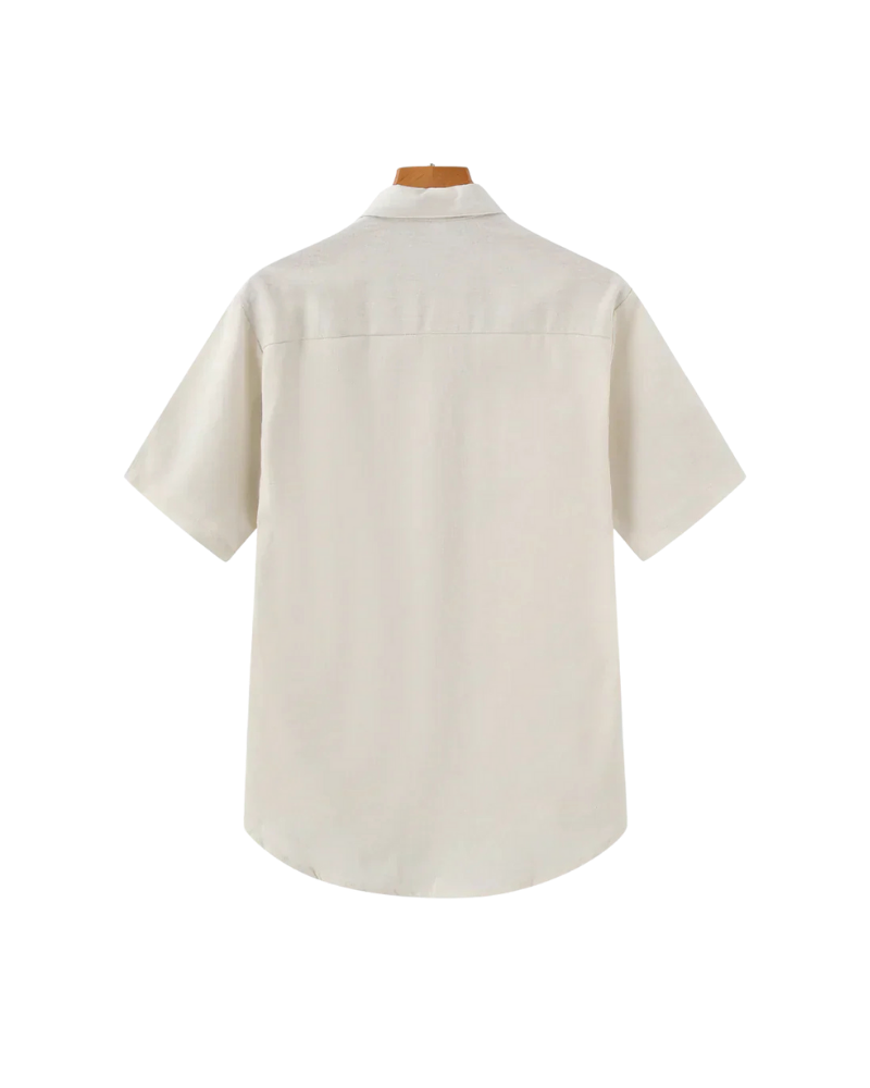 OLD MONEY RIVIERA POLO - 100% LEINEN