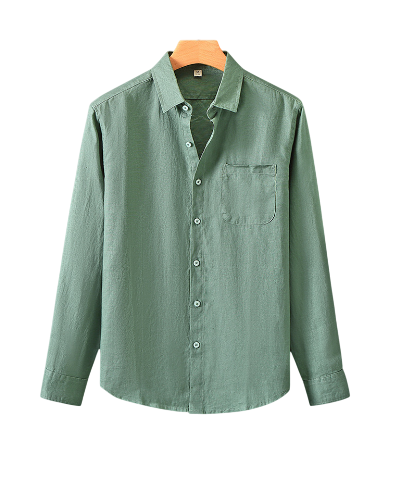OLD MONEY RIVIERA SET (LONGSLEEVE) - 100% LINEN