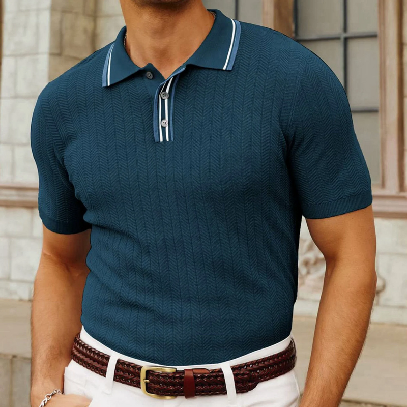 OLD MONEY SHARP STRICK POLO