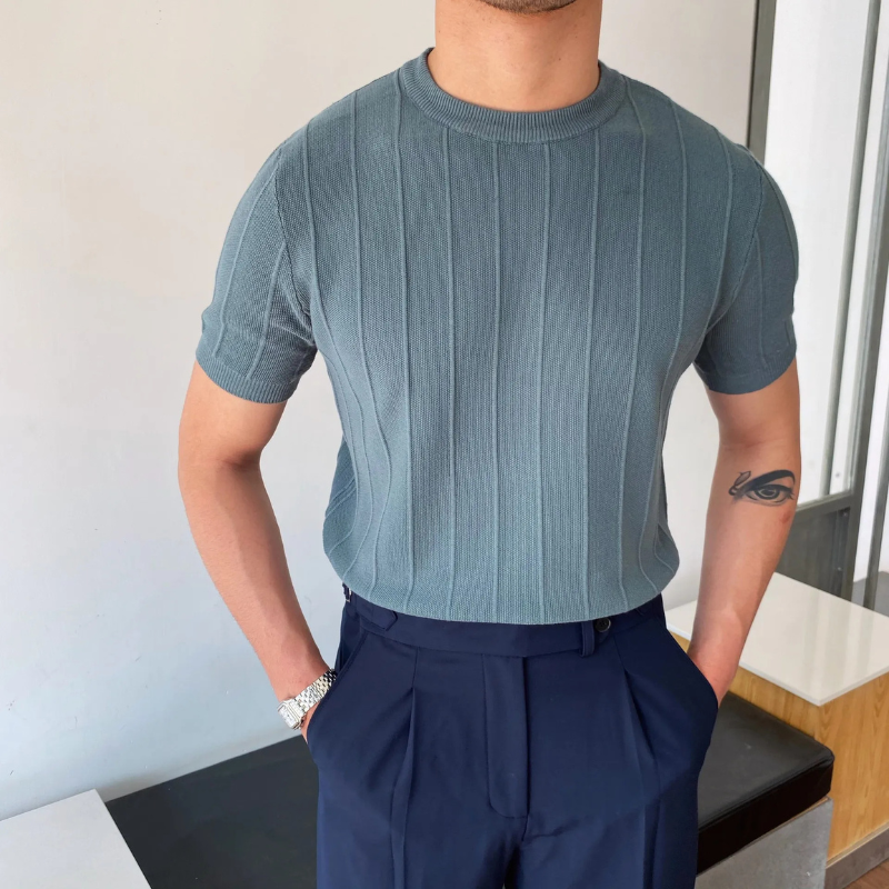 OLD MONEY RIBBED T-SHIRT