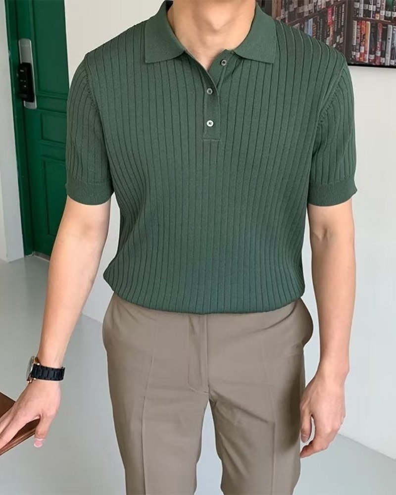 OLD MONEY HERITAGE KNIT POLO