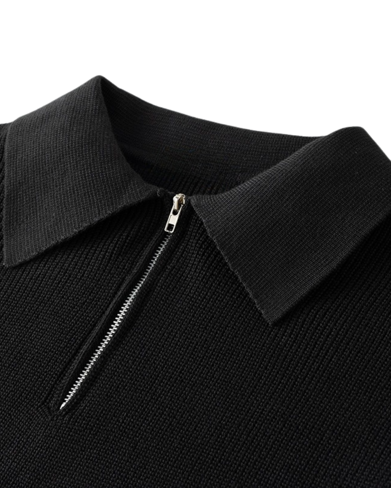 OLD MONEY QUARTER-ZIP SWEATER