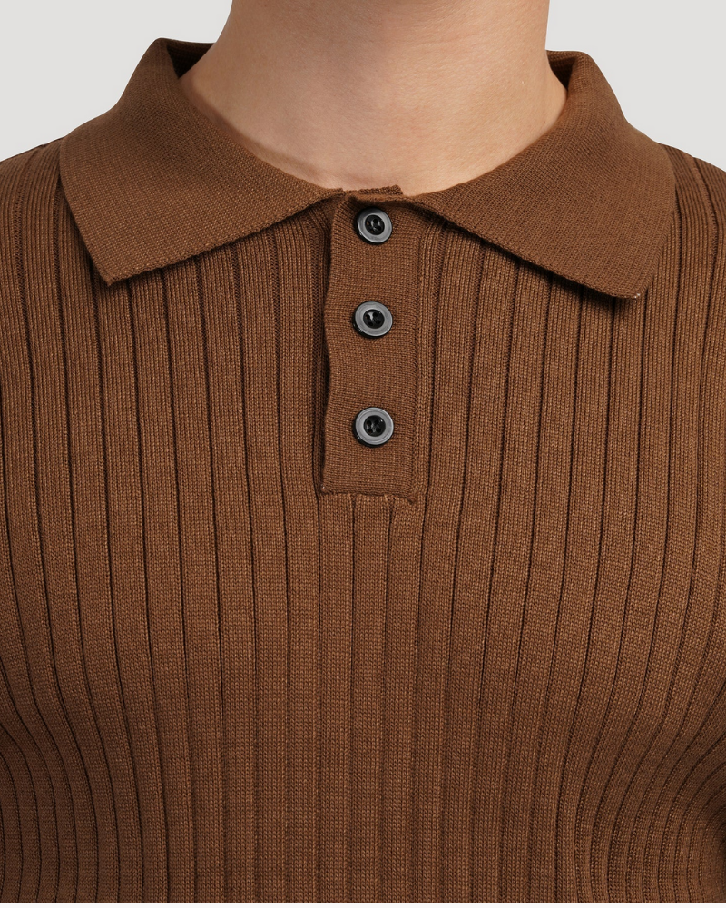 OLD MONEY LONG SLEEVE POLO