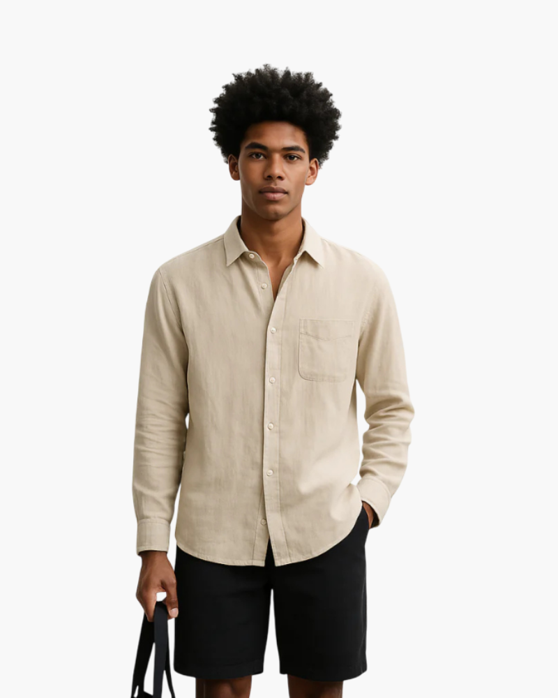 OLD MONEY SHIRT - 100% LINEN