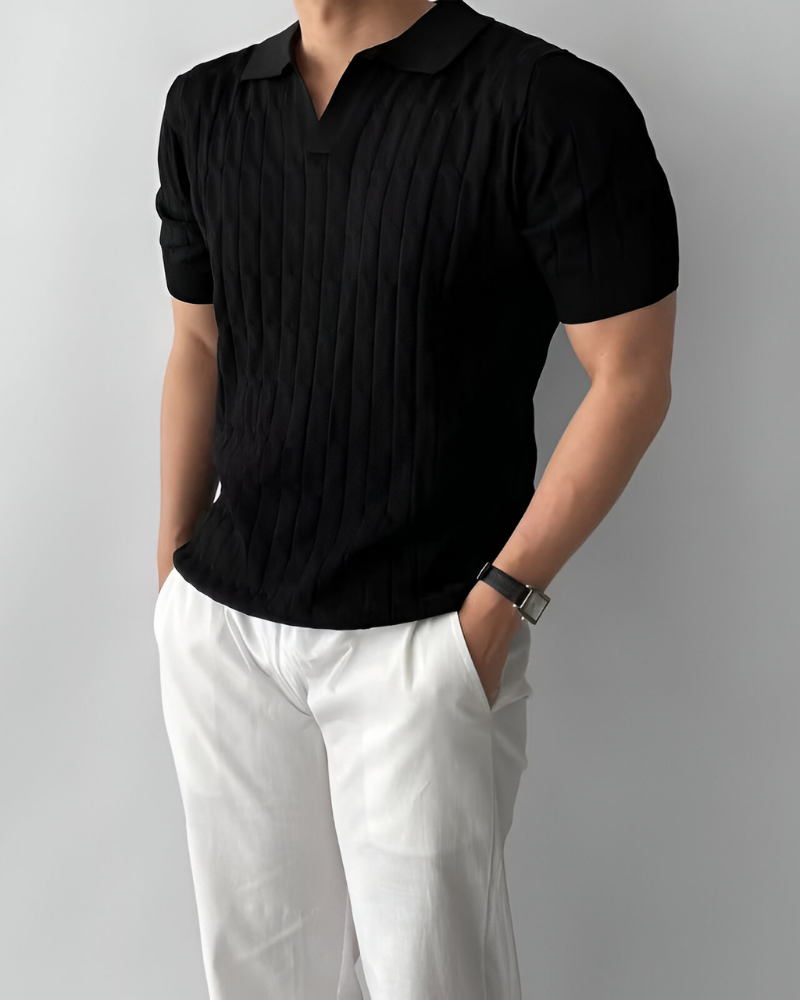 OLD MONEY TEXTURED POLO