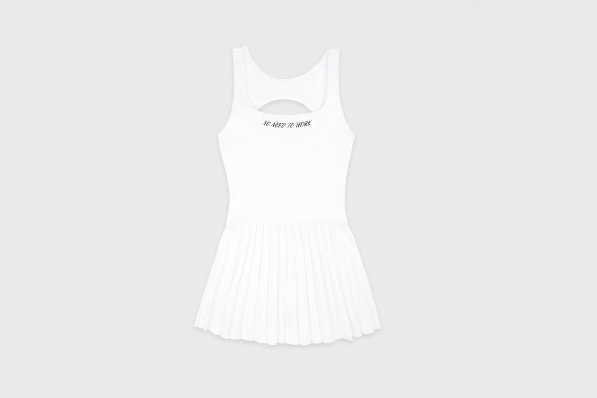 Courtelle Dress - White