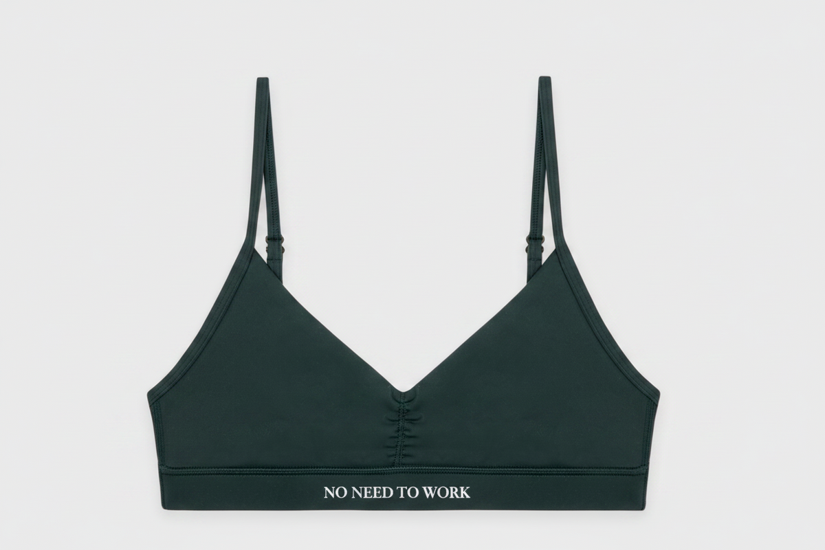 Sport Bra - Forest/White
