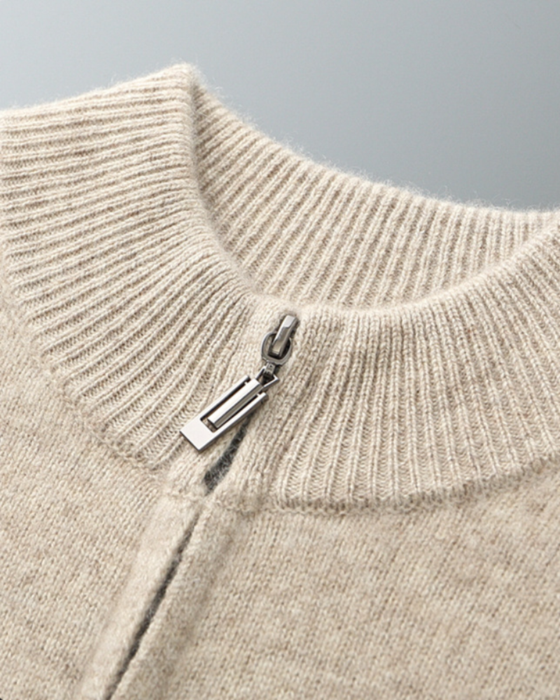 OLD MONEY MERINO WOOL ZIP SET