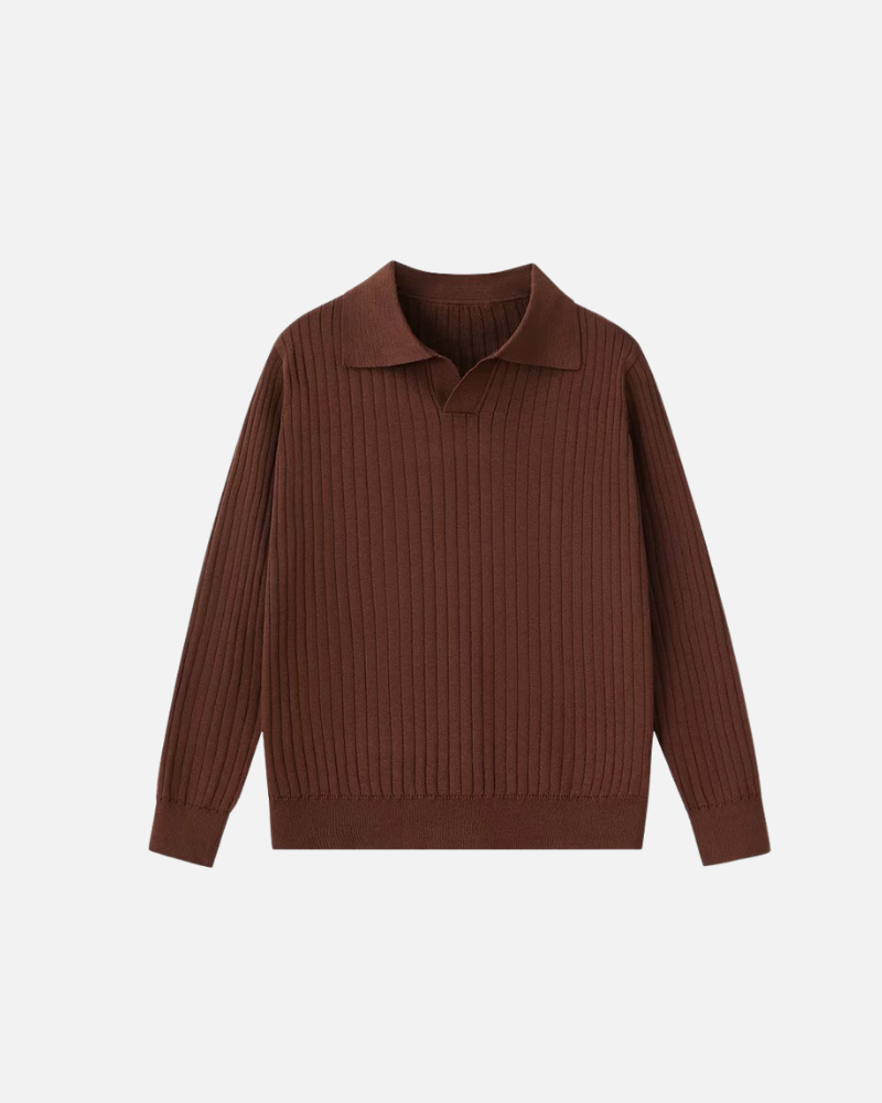 OLD MONEY V-NECK POLO