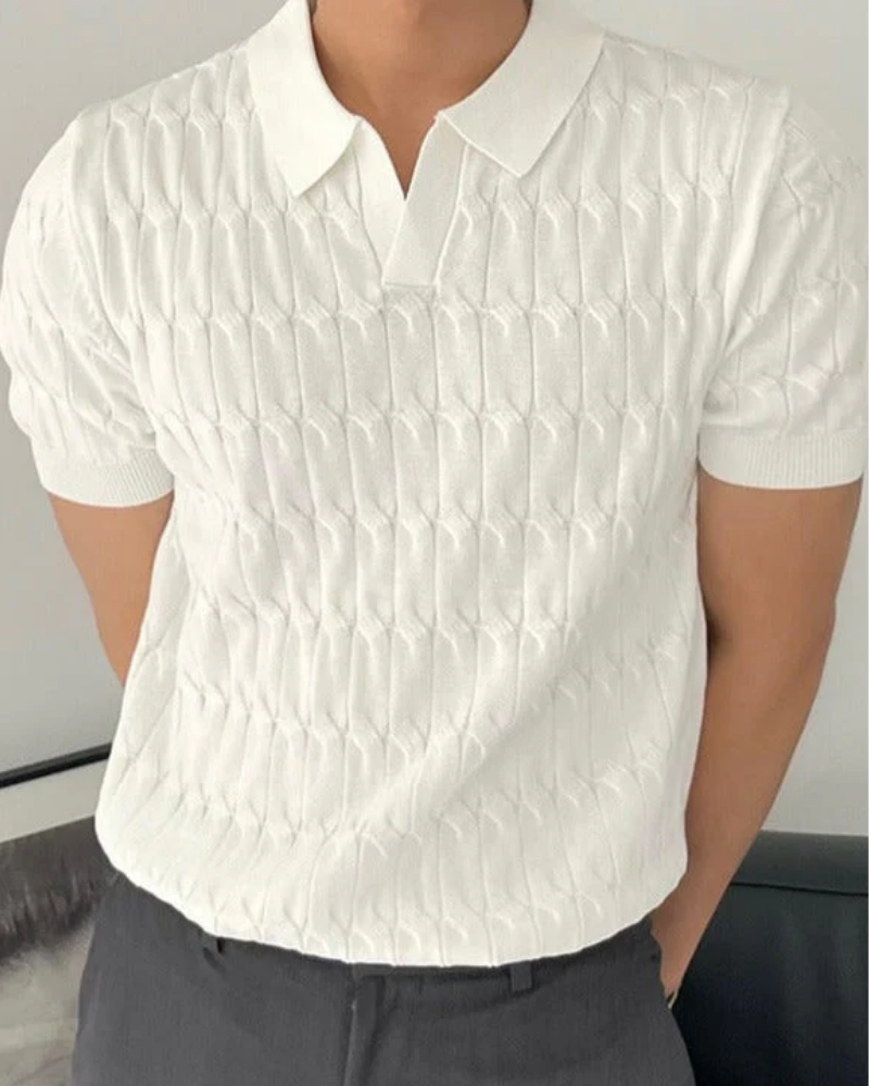 OLD MONEY TEXTURED POLO