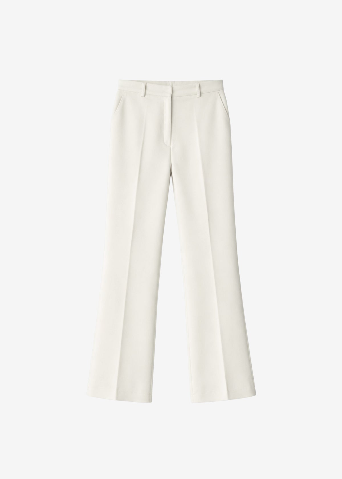 Chesnay Bootcut Pants - Cream