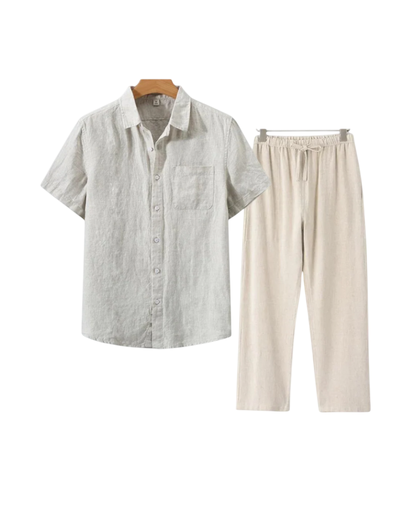 OLD MONEY RIVIERA SET (MANICA CORTA)