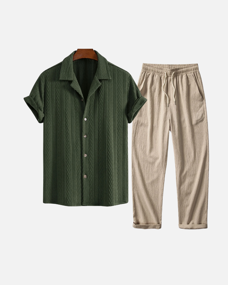 OLD MONEY HAVANA SUMMER SET - DARK GREEN