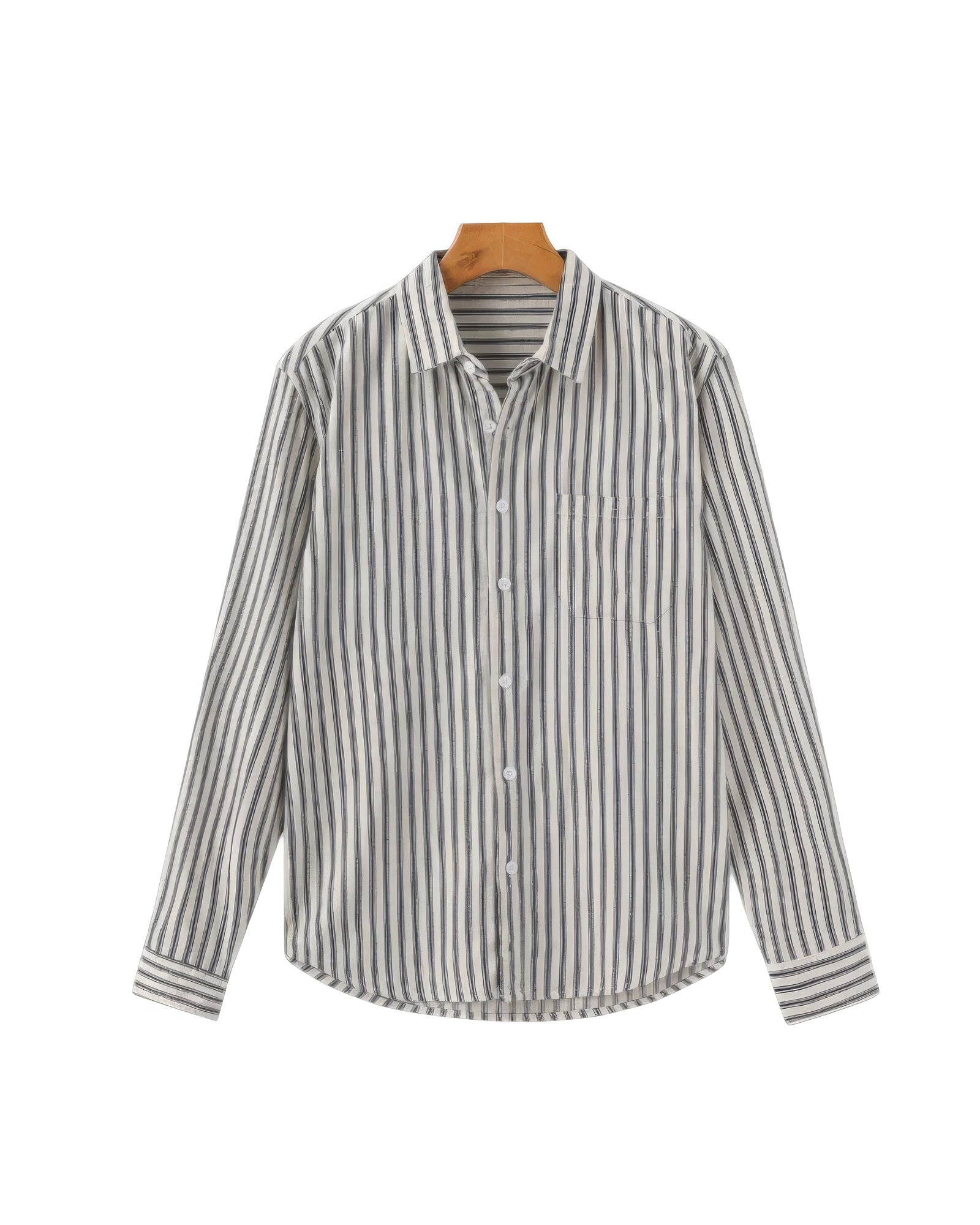 OLD MONEY SIGNATURE STRIPE HEMD
