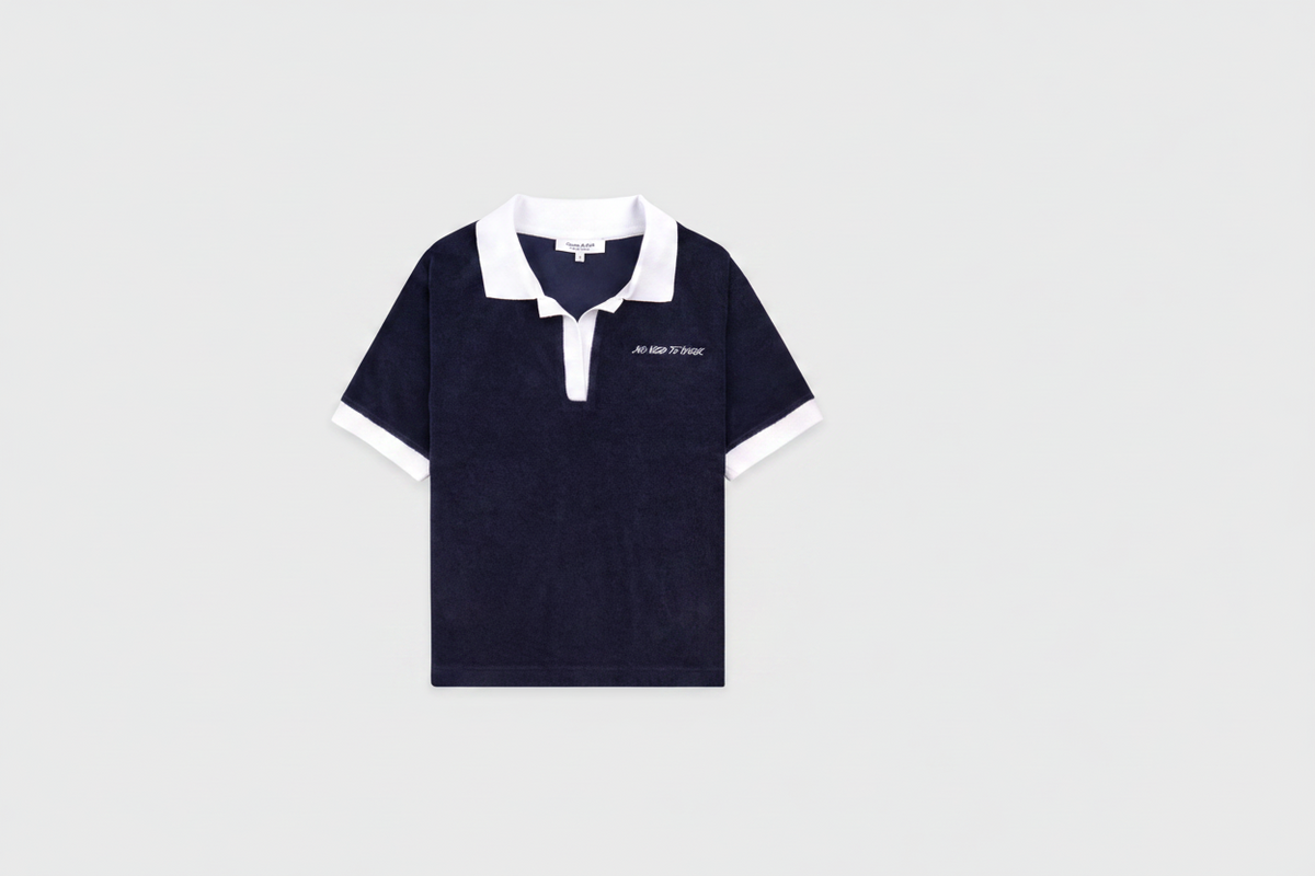 Rivage Terry  - Navy/White