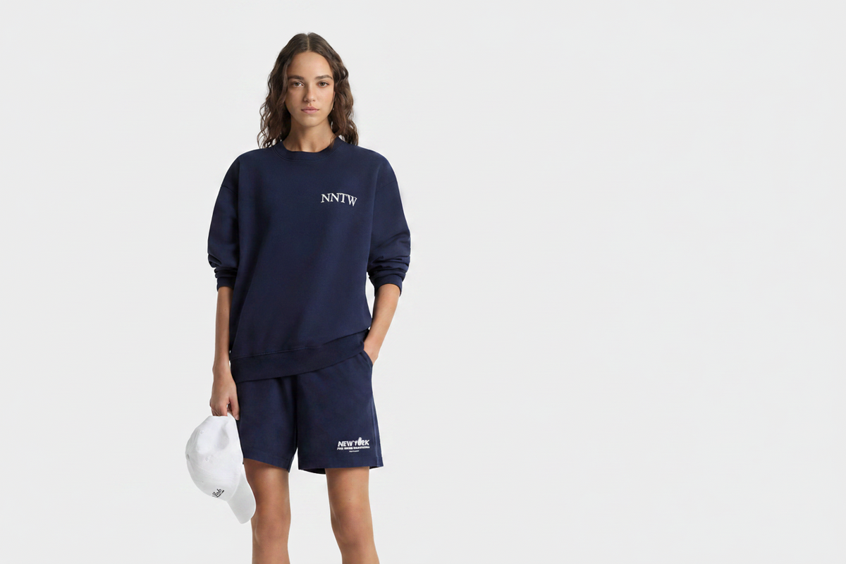 Westwood Club Sweatshirt - Navy/White