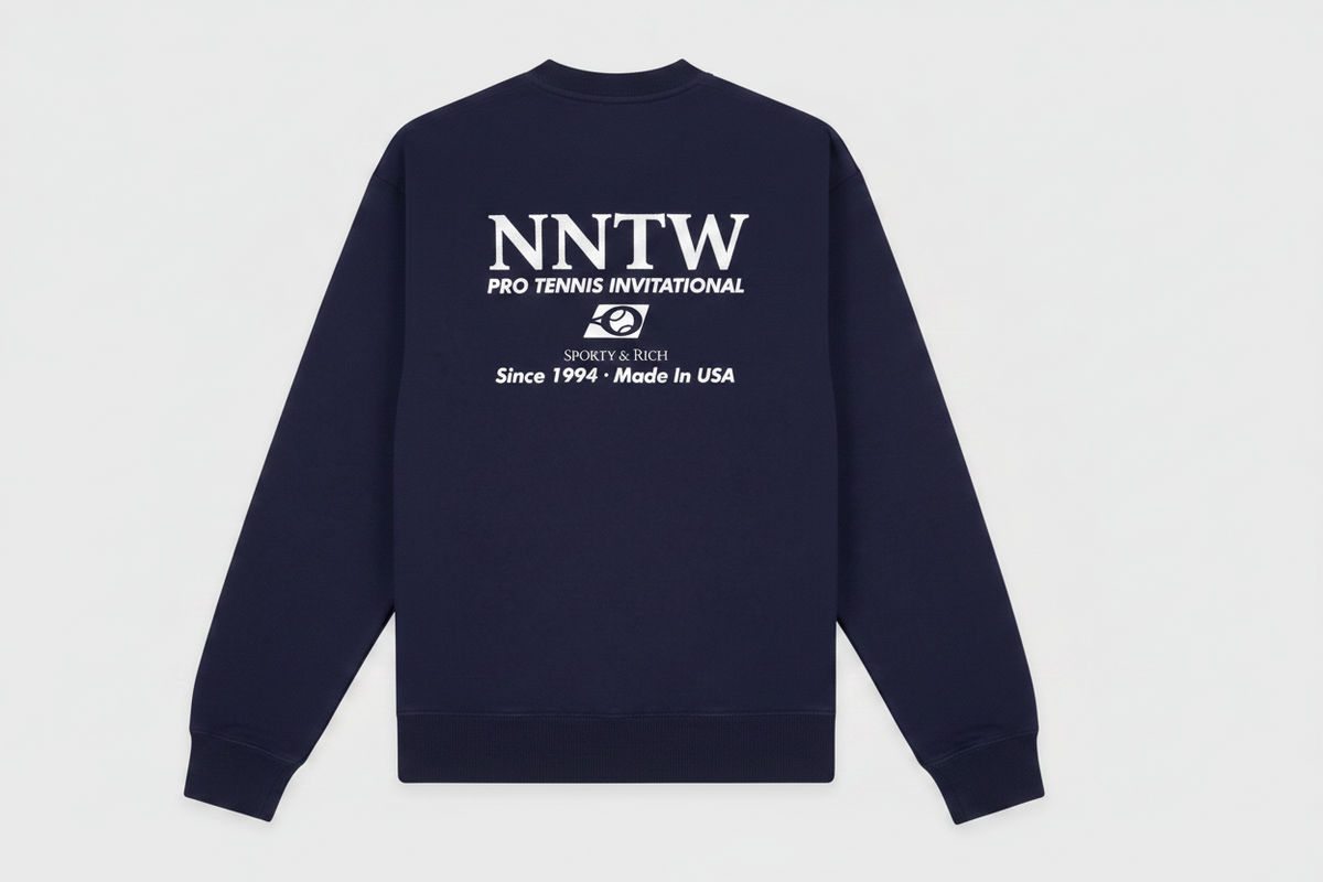 Westwood Club Sweatshirt - Navy/White