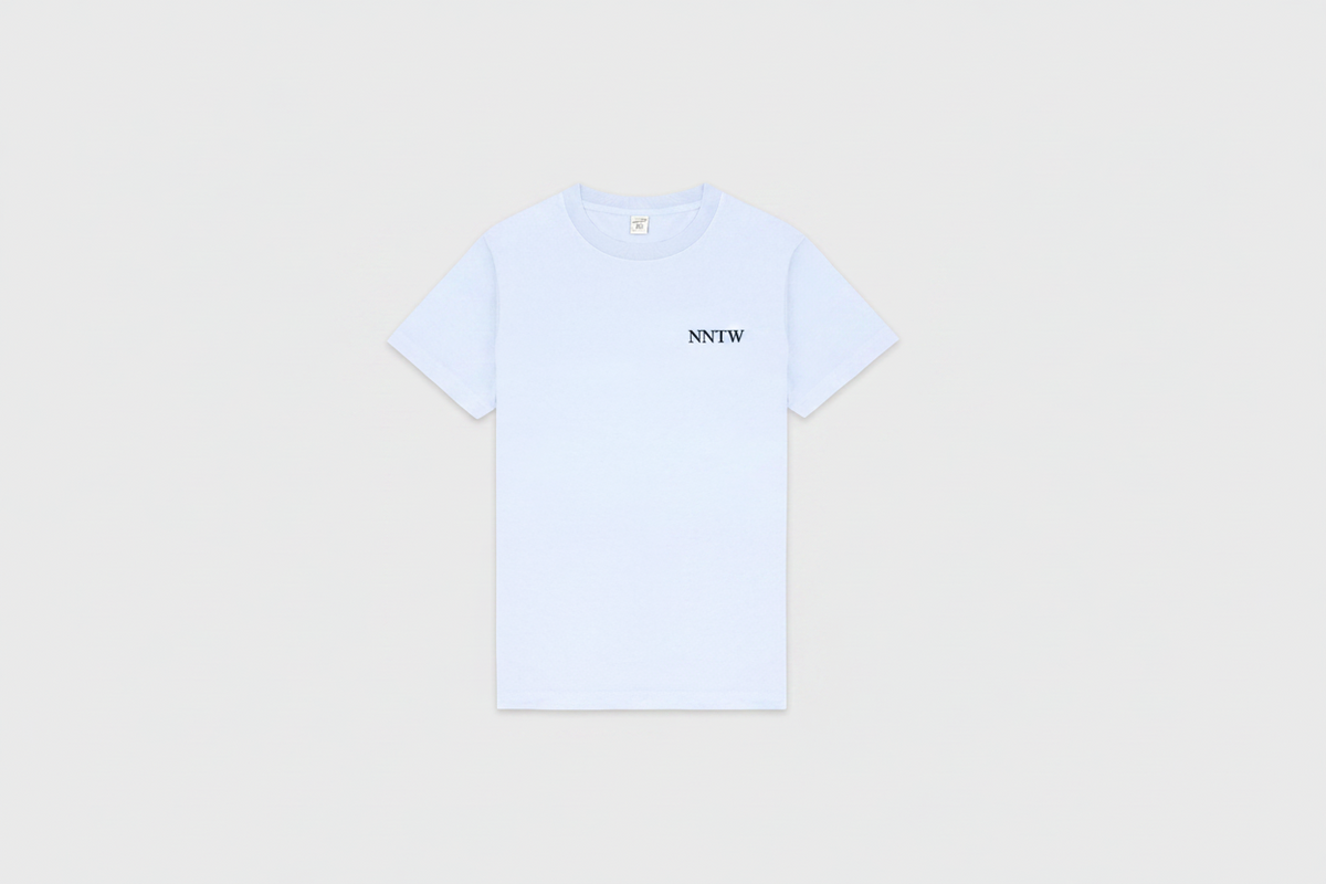 Play Tennis T-Shirt - Ciel/Navy